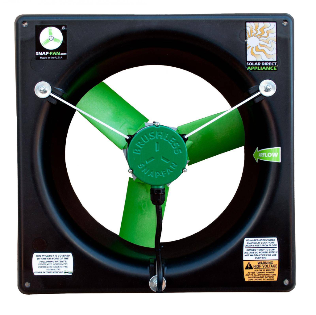 12 BLDC Snap Fan front 2021